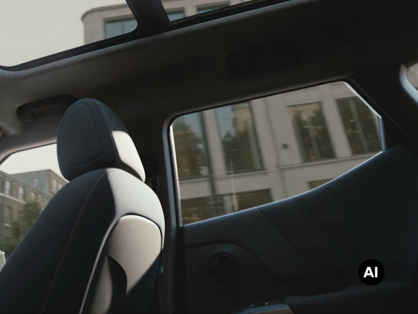 Prostorná zadní část interiéru modelu Hyundai BAYON N Line.